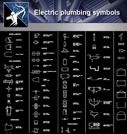 autocad dwg library electrical symbol